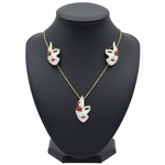 Venetian Mask Charm Pendant Set