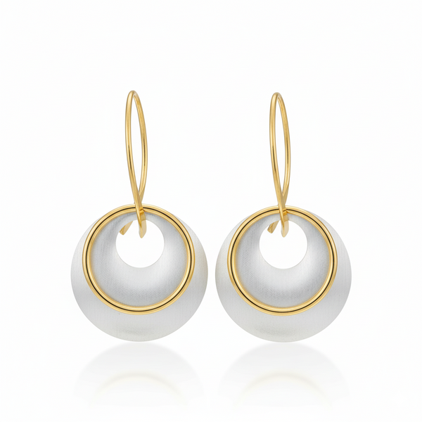 Celestial Gleam Hoops Earrings