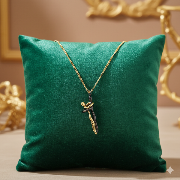 Eternal Embrace Couple Necklace