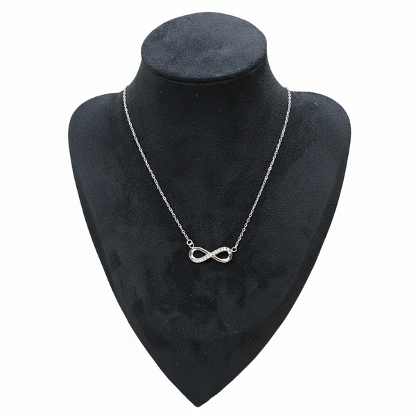 Eternal Sparkle Infinity Necklace