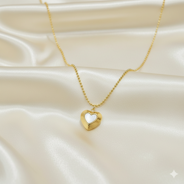 Golden Heart Necklace