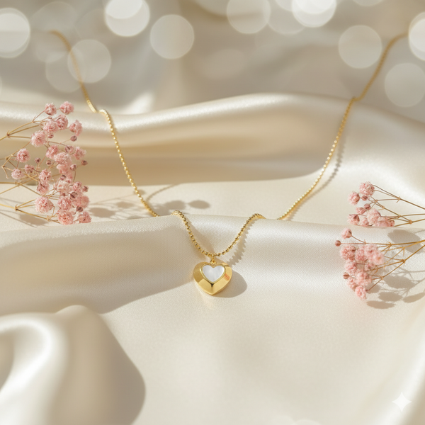 Golden Heart Necklace