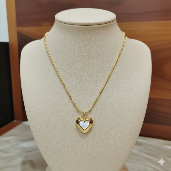 Golden Heart Necklace