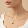 Starlight Gemstone Charm Necklace