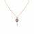 Enchanted Key Multicolor Gemstone Necklace