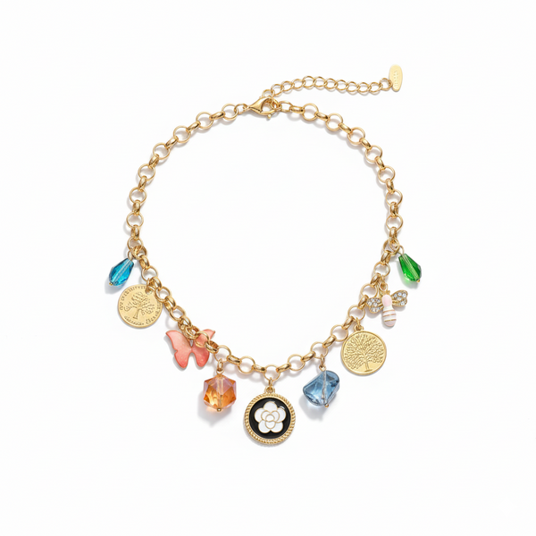 Vibrant Legacy Charm Necklace