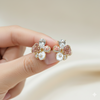 Aurora Bloom Cluster Earrings