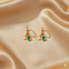 Emeraude Lumière Dangle Earrings