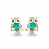 Wise Owl Sparkle Earrings