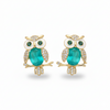 Wise Owl Sparkle Earrings