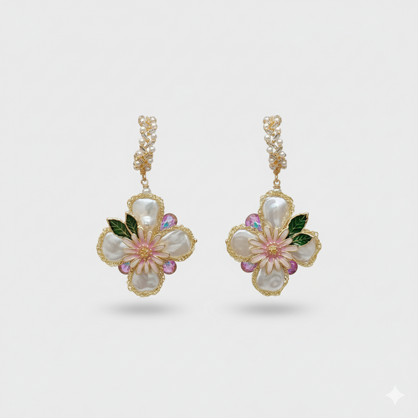 Seraphina Blossom Drop Earrings