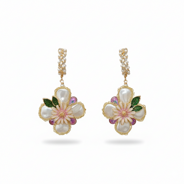 Seraphina Blossom Drop Earrings