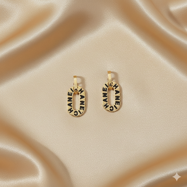 Chic Link Statement Earrings