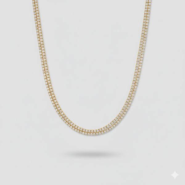 Aurora Glimmer Chain Necklace