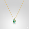 Evergreen Pearl Blossom Necklace