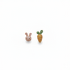 Carrot & Bunny Earrings