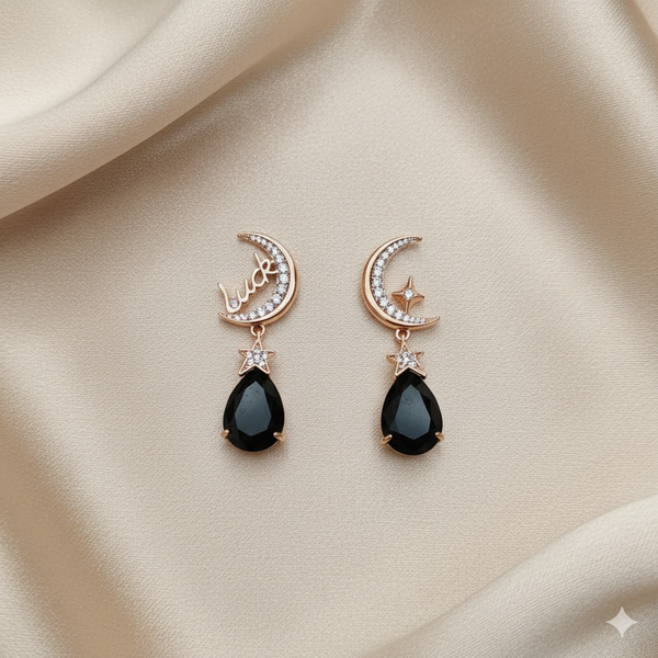 Celestial Charm Teardrop Earrings