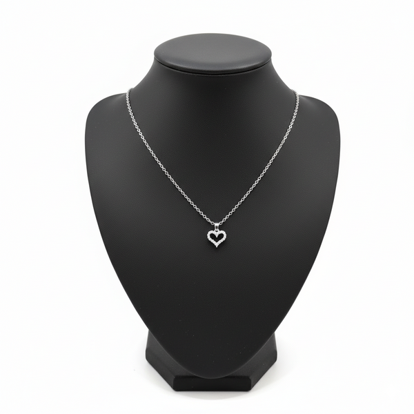 Luminous Heart Sparkle Necklace