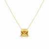 Love Letter Engraved Envelope Necklace