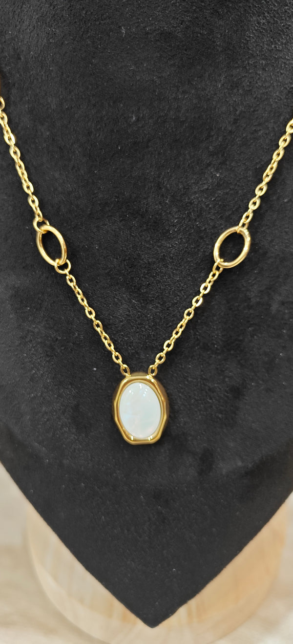 Luminary Hexagon Necklace