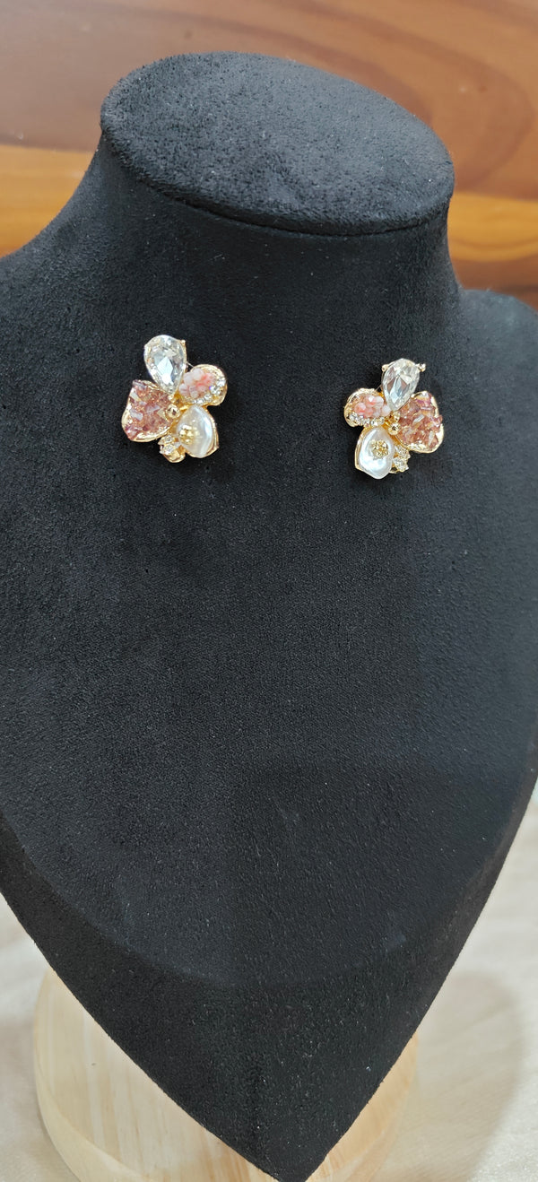 Aurora Bloom Cluster Earrings