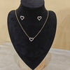 Heart Sparkle Pendant Set