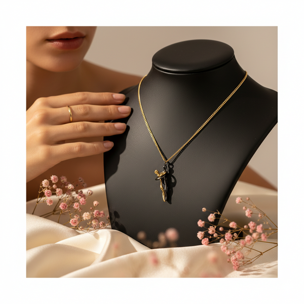 Eternal Embrace Couple Necklace