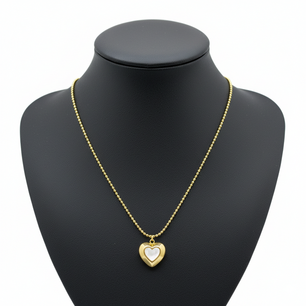 Golden Heart Necklace