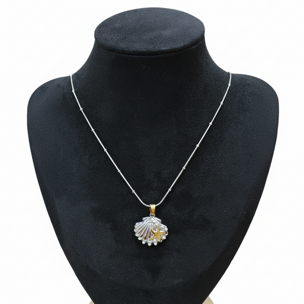 Pearl & Starfish Necklace