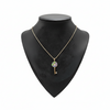 Enchanted Key Multicolor Gemstone Necklace