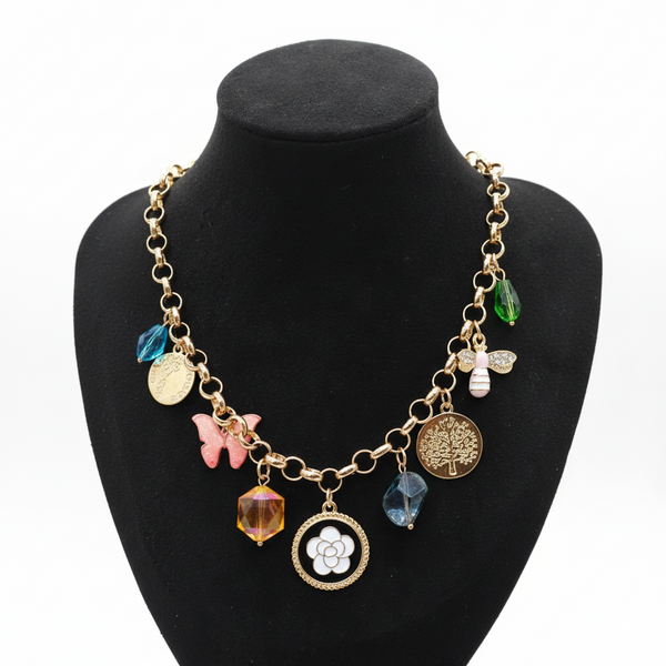 Vibrant Legacy Charm Necklace