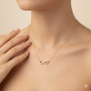 Dainty Eternal Sparkle Infinity Necklace