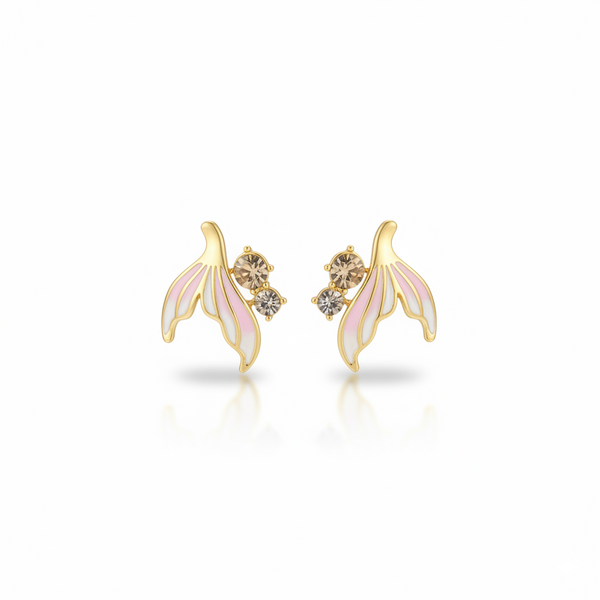Petal Whisper Stud Earrings
