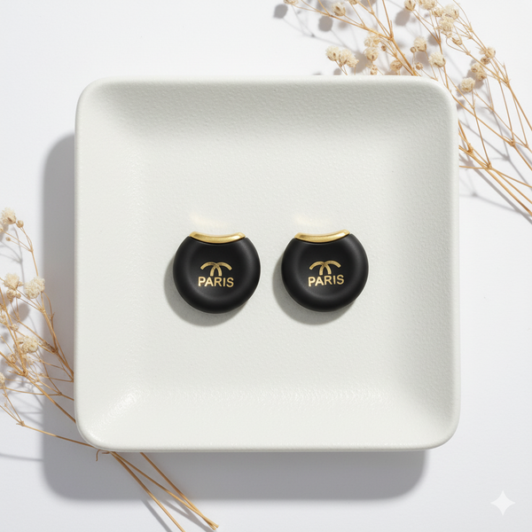 Parisian Chic Matte Earrings