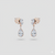 Rose Gold Teardrop Earrings