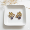 Enchanted Bloom Floral Drop Earrings