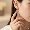 Cascade Elegance Dangle Earrings