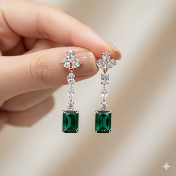 Emerald Isle Luxe Drops Earrings