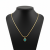 Ocean Breeze Oval Necklace