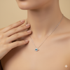 Azure Gaze Protection Necklace