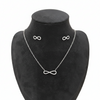 Infinite Sparkle Sterling Silver Pendant Set
