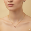 Heart Sparkle Pendant Set