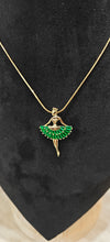 Emerald Ballerina Necklace