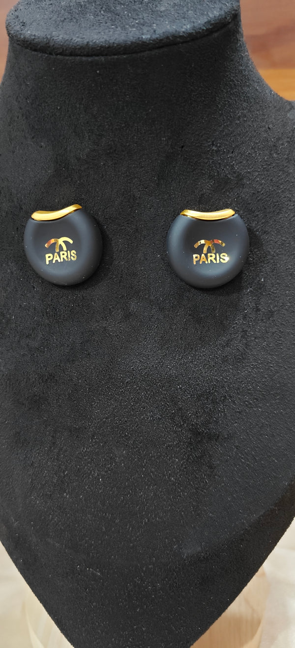 Parisian Chic Matte Earrings