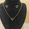 Heart Sparkle Pendant Set