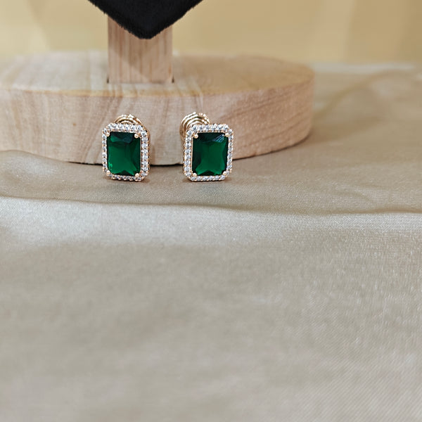 Emerald Radiance Studs