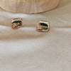 Emerald Radiance Studs