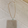 Ocean Breeze Oval Necklace